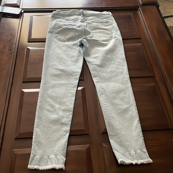 Banana Republic Mid Rise Skinny Ankle Blue Jeans Size 28 - Picture 12 of 12